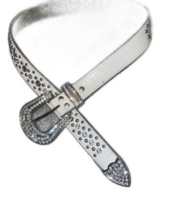 Rhinestone belt