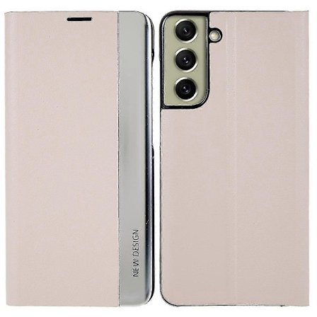 För Samsung S21 Fe Fjärde Generationens Ställ Läderfodral