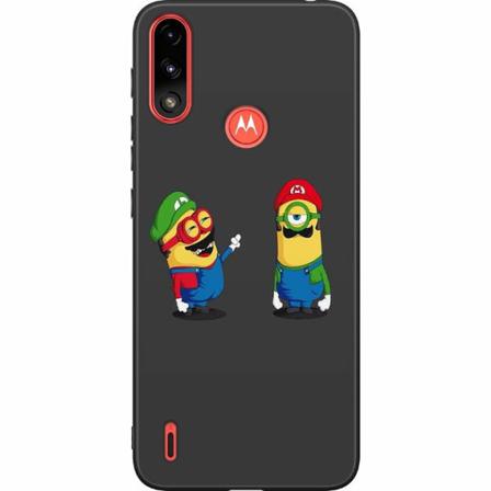 Motorola Moto E7i Power Svart Skal Hahaha