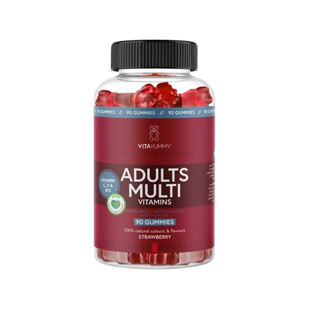 VITAYUMMY Adults Multivitamins Jordbær 90 stk Gummies