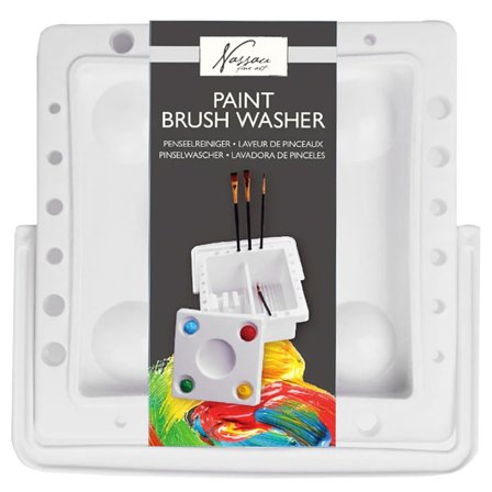 Paint brush washer