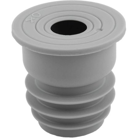1 stk. Rørkobling for vaskemaskin, tetning for vannavløpsrør, deodorant for vaskemaskin, vaskavløp grå[D]