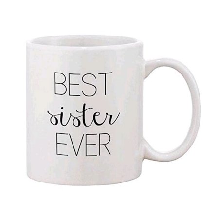 Bästa syster någonsin Kaffe Mugg Frukostmugg Rolig Kaffe Mugg 11 Uns Inspiration