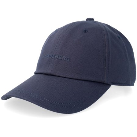 J.Lindeberg - Blau Unconstructed Cap - Calix Cap Jl Navy Dad Cap @ Hatstore