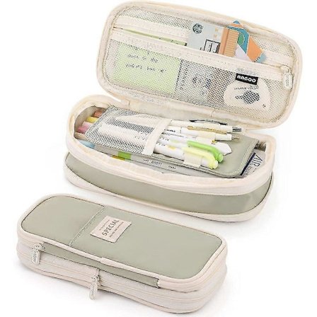 Kxj-easthill Suuri kynäkotelo iso kynälaukku teinitytöille, violetti, kynäkotelo