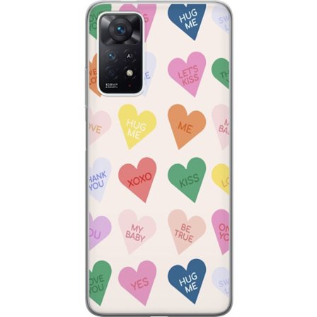 Yhteensopiva Puhelinkuori Xiaomi Xiaomi Redmi Note 11 Pro Karkkisydämet