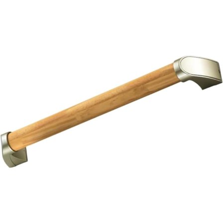 Massivt trä Badrumshandtag, 33 cm Badkar Säkerhetshandtag, Badrum Tillgänglighetshandtag, Halkfritt Draghandtag