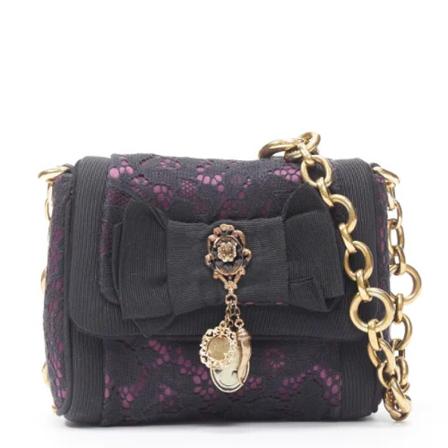 Dolce & Gabbana Pre-owned, Pre-owned Shoulder Bags Zwart, Dames, Maat:ONE Size