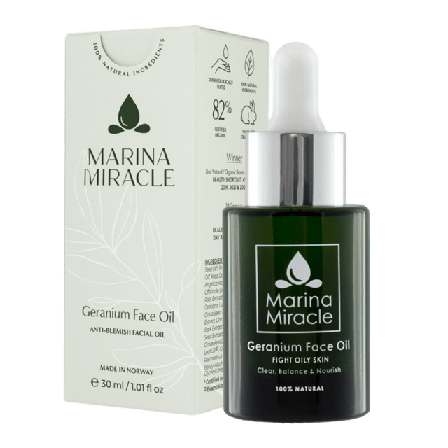 Marina Miracle Geranium Face Oil Serum & specialbehandling Unisex 30 ml