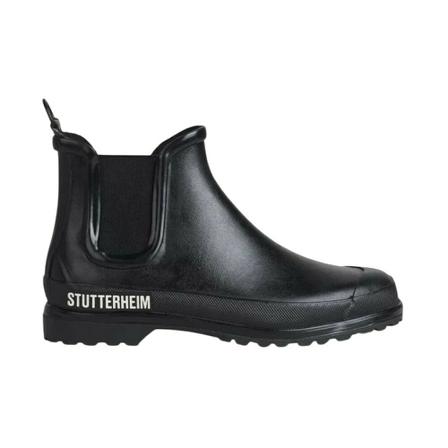 Stutterheim, Rainwalker rubber Chelsea boots Czarny, Mężczyzna, Rozmiar: 43 EU
