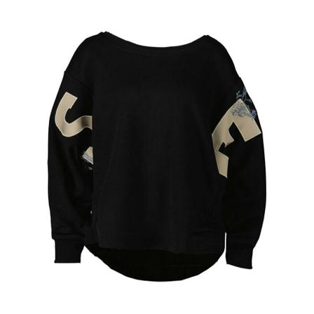 Elias Rumelis, Sweater Zwart, Dames, Maat:S