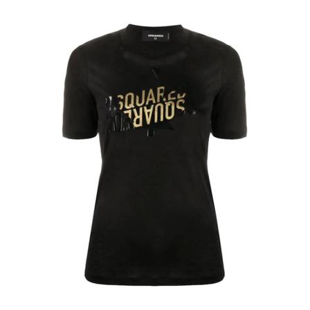Dsquared2 Logo T-Shirt Sort, Dame T-shirts