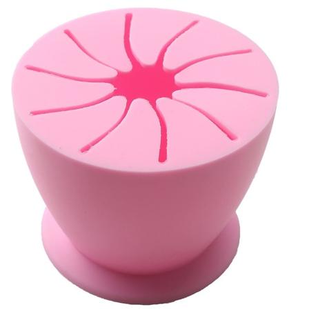 Silikonsugkoppar för ogräsrensning, vinylborttagning, hantverksvinylrensningsverktyg för skulptering, ogräsrensning, Silhouette, Cameos (1 st, rosa)