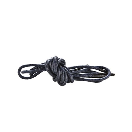 Snørebånd - Marineblå - Runde voksede [80 cm]