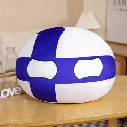 Country Ball Plushies 12in Polen Ball Gave Plysj Vedhæng Dukke Legetøj Hjem Indretning Jugoslavien Portugal Argentina Rom Frankrig Country Balls 