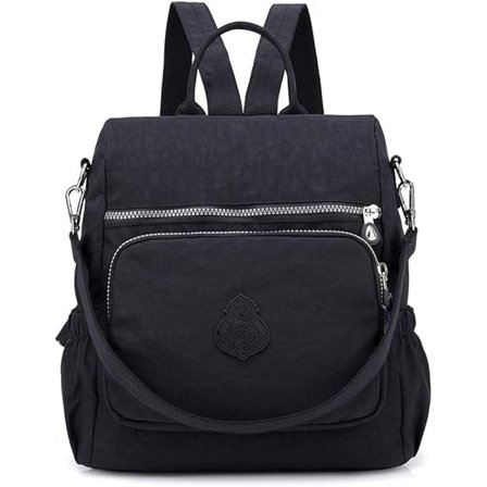 Naisten reppu, reppu, käsilaukku, varkaudenesto, vedenpitävä nylon, koululaukku, matka, arki, päiväreppu, muoti, olkalaukku