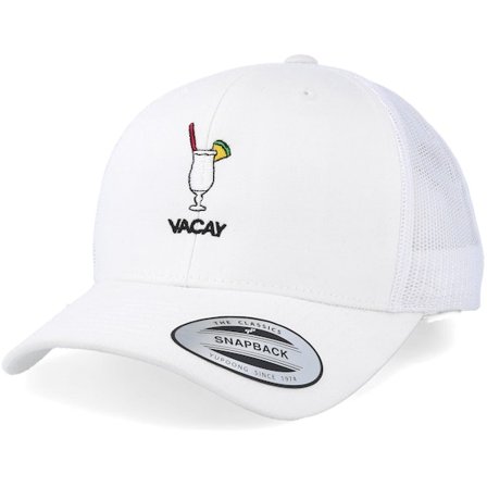 Iconic - Weiss trucker Cap - Vacay White Trucker @ Hatstore