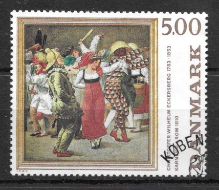 Danmark - AFA 816y - Stemplet