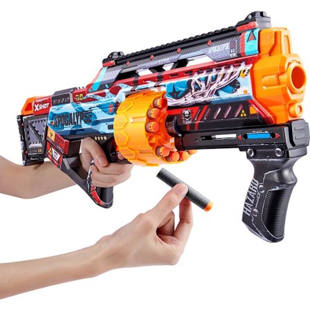 Zuru X-Shot Skins Last Stand Dart Blaster med 16 Dart, Warzone