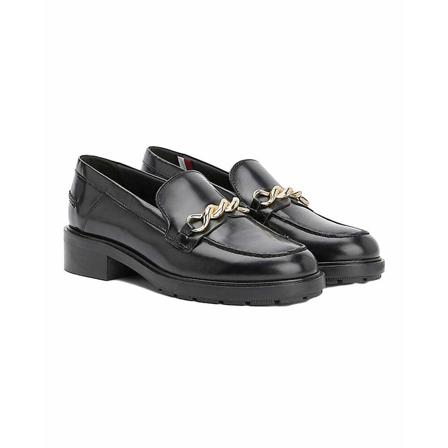 Tommy Hilfiger Instappers , Zwart , Dames , Maat: 40 EU