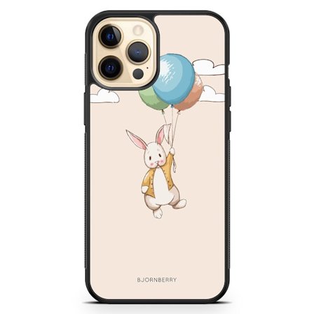 Bjornberry Hårdskal iPhone 12 Pro Max - Söt Kanin
