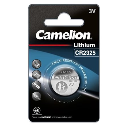 Camelion CR2325 litium-nappiparisto 3V 190mAh 1-pack 1-pakkaus