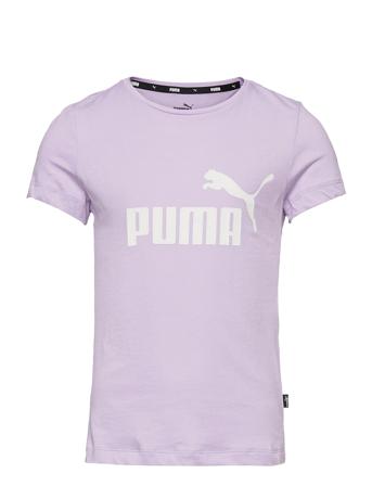 Ess Logo Tee G T-shirt Lilla PUMA