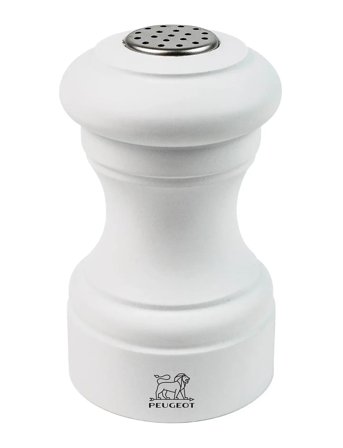 Peugeot Bistro Saltbøsse Mat Hvid, 9Cm - White - 9 CM
