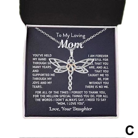 Halsband med trollslända - Gåvor som mamma älskar - Perfekt present till mamma[D]