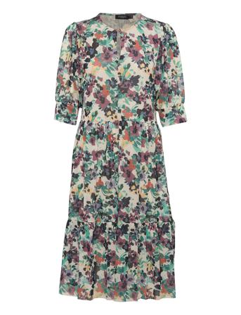 Slpoppie Dress Patterned Soaked In Luxury