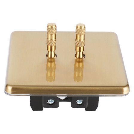 Lys vippekontakt dobbelt kontrol brandsikker holdbar 250V 10A