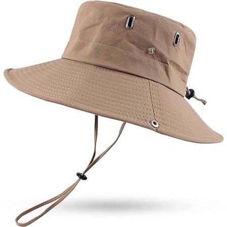 Herre Sommerhat Bredskygget Hat Kvinde Solhat til Vandring Fiskeri