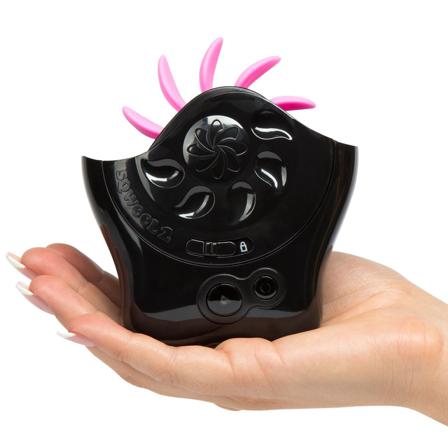 Sqweel 2 Oral Sex Simulator - Black - Vuxen.no - teste sexleketøj, gavetips, valentinsdage, appstyrte dildo, vibrator, romantikk & sommersex.