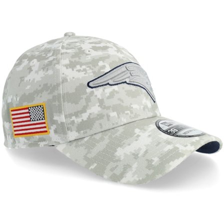 New Era - NFL Camo Fitted Cap - New England Patriots NFL 39THIRTY Salute To Service Camo Fitted @ Hatstore