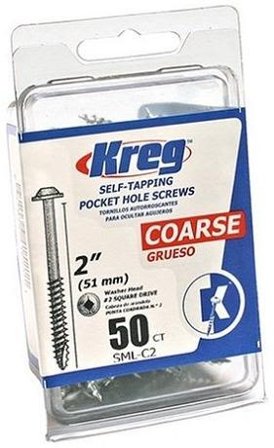 Kreg SML-C2-50 Skruv 51 mm 50-pack, Infästning