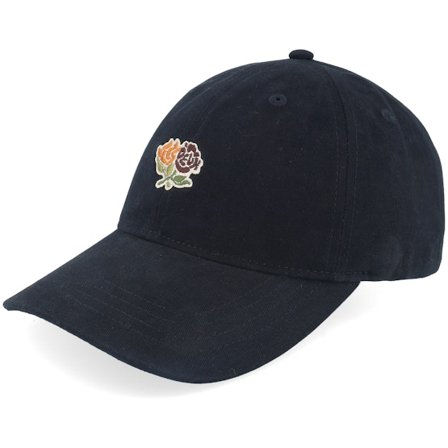 Les Deux - Negro unconstructed Gorra - Felipe Black Dad Cap @ Hatstore
