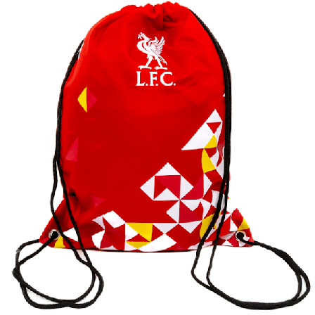 Liverpool FC Particle Snørepose One Size Rød/Hvid/Gul One Size