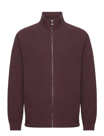 Adicolor Classics Trefoil Teddy Fleece Jacket Burgundy Adidas Originals