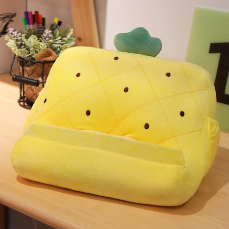 Kuddfäste för iPad, surfplatta kuddfäste, läsplatta, mjuk surfplattastativ med flera vinklar för iPad surfplatta iPhone Galaxy mobiltelefoner