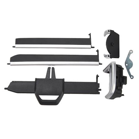 Ajoneuvon AC-ulostulon kieleke, keskimmäinen raitisilman ilmastointi AC-tuuletusritilän kieleke, koristelista X6 2020–2023 vasen