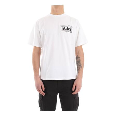 Aries, T-shirt Wit, unisex, Maat:M