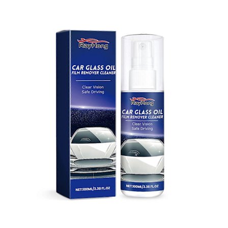 100 ml Glasrengöring för Bilar - Snabb Borttagning av Film & Kristallklar Glans