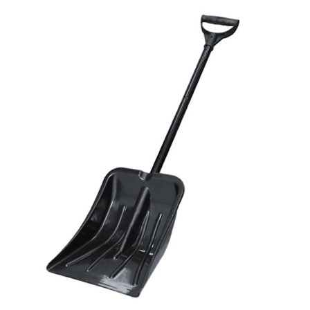 Sneskovl Høj Hårdhed Rustfri Metal Bil Is Snerydning Kraftig Skovl til Udendørs Brug Qinhai (LGL)