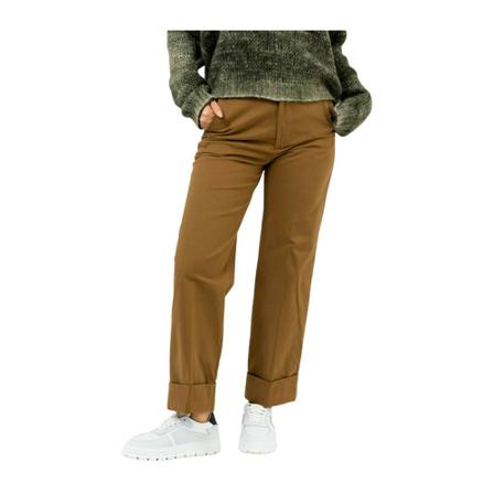 Myths, Straight Trousers Bruin, Dames, Maat:L