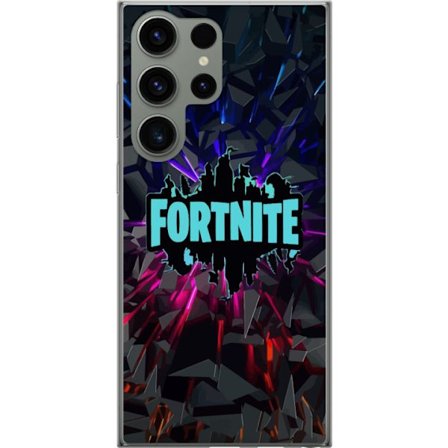 Yhteensopiva Puhelinkuori Samsung Samsung Galaxy S23 Ultra Pelit inspiraatio abstrakti logo suunnittelu räjähtävillä muodoilla, neon valot ja dyna