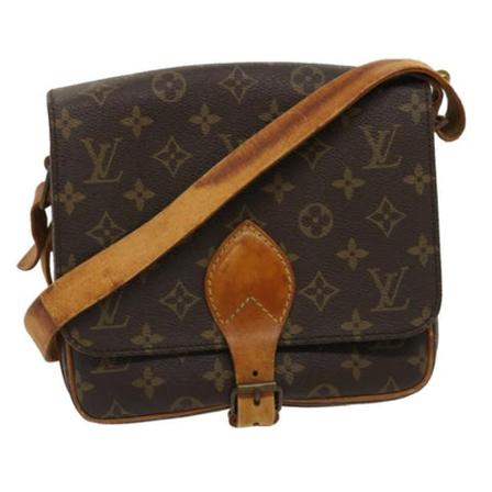 Louis Vuitton Vintage, Pre-owned Cartouchiere Bag Bruin, Dames, Maat:ONE Size