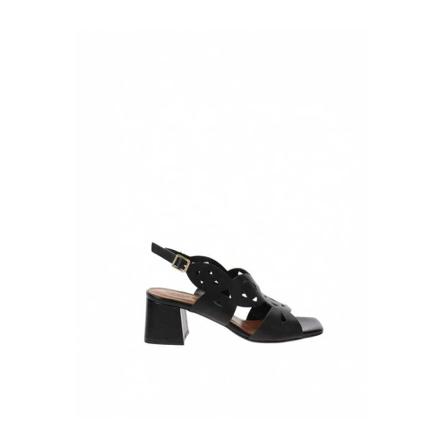 Cinzia Soft, Women's sandals in leather Zwart, Dames, Maat:38 EU