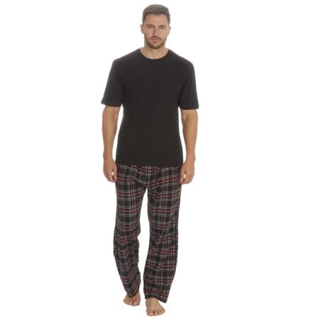 Embargo Herrtröja Kortärmad Pyjamas Set L Svart/röd