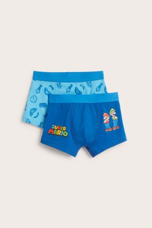 Kappahl | Bokserit, Super Mario, 2 parin pakkaus | Sininen