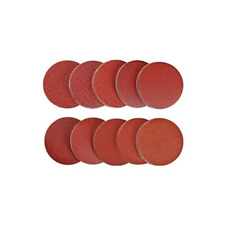 75 mm rundt sandpapir - slibende sandpapir til slibemaskine, 100 stk., kornstørrelse 80/100/180/240/600/800/1000/1200/2000/3000